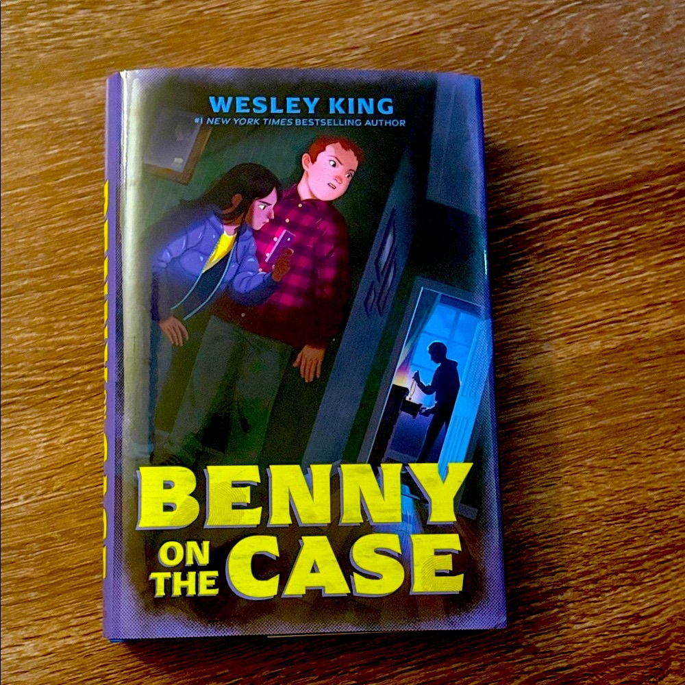 Benny On The Case, Hardcover Book Novel